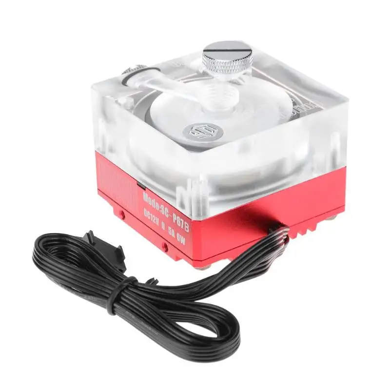SC P67B DC12V RGB с водяным охлаждением радиатора Тихая водяной насос циркуляционный