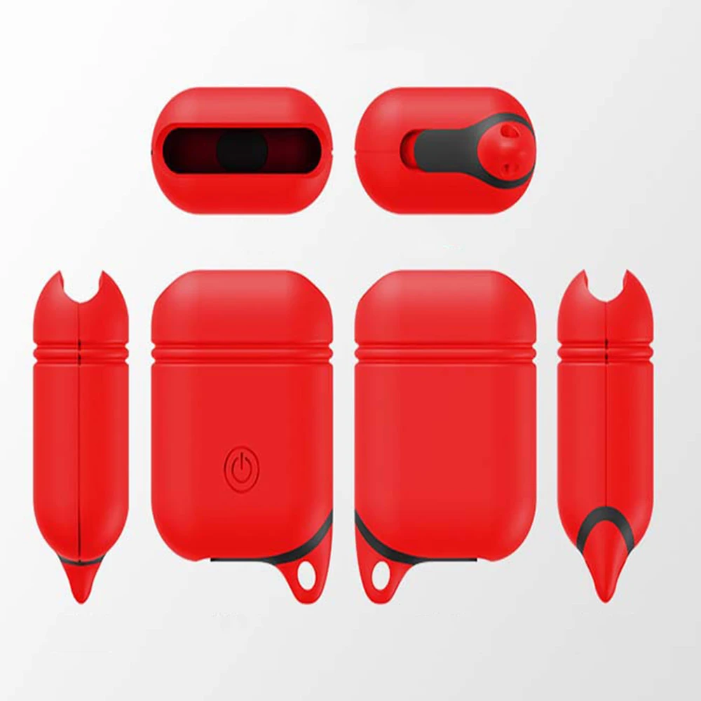 Новый чехол для наушников AirPods защитный силиконовый s Apple Airpod зарядный