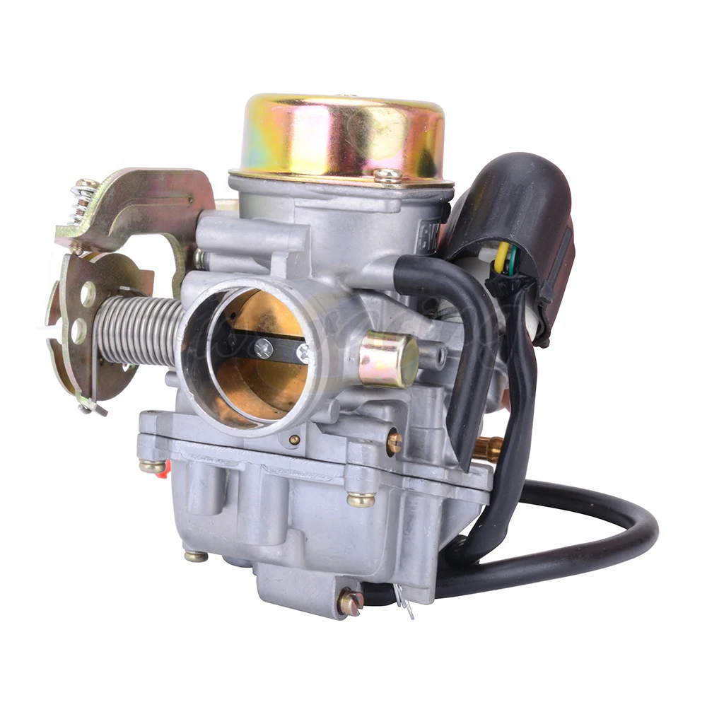Мотоцикл CVK32 32 мм Карбюратор Carb для Keihin GY6 150CC 200CC 250CC двигатель Dirt Bike ATV Скутер QUAD