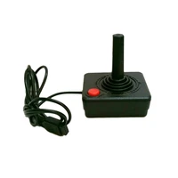 hot upgraded 1 5m gaming joystick controller for atari 2600 game rocker with 4 way lever and single action button retro gamepad