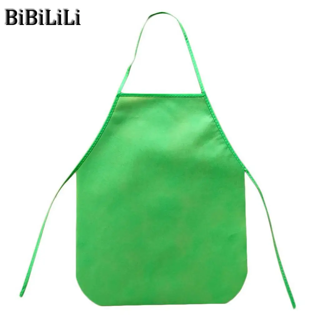 Children Kids Apron Front Pocket Solid Kitchen Comes in 6 different colours. Cook Craft Bib Cut | Дом и сад