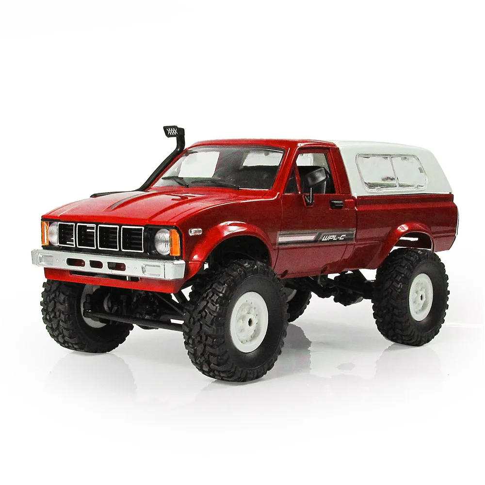 WPL C 24 1/16 4WD 2 4G Военный Грузовик buggy crawler внедорожных автомобилей RC готов к