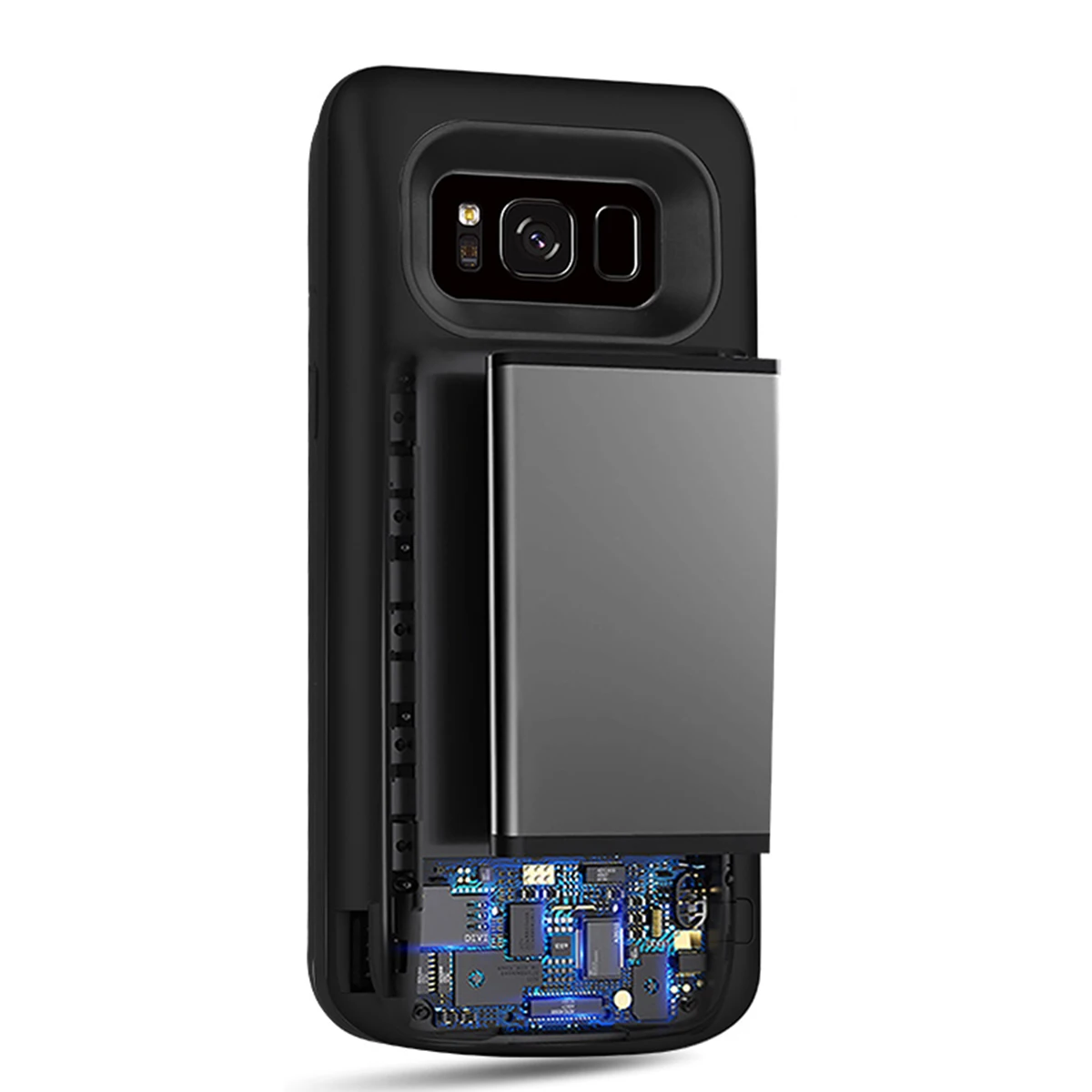 5000 мАч Внешний аккумулятор зарядное устройство чехол для Samsung Galaxy S8 внешнее