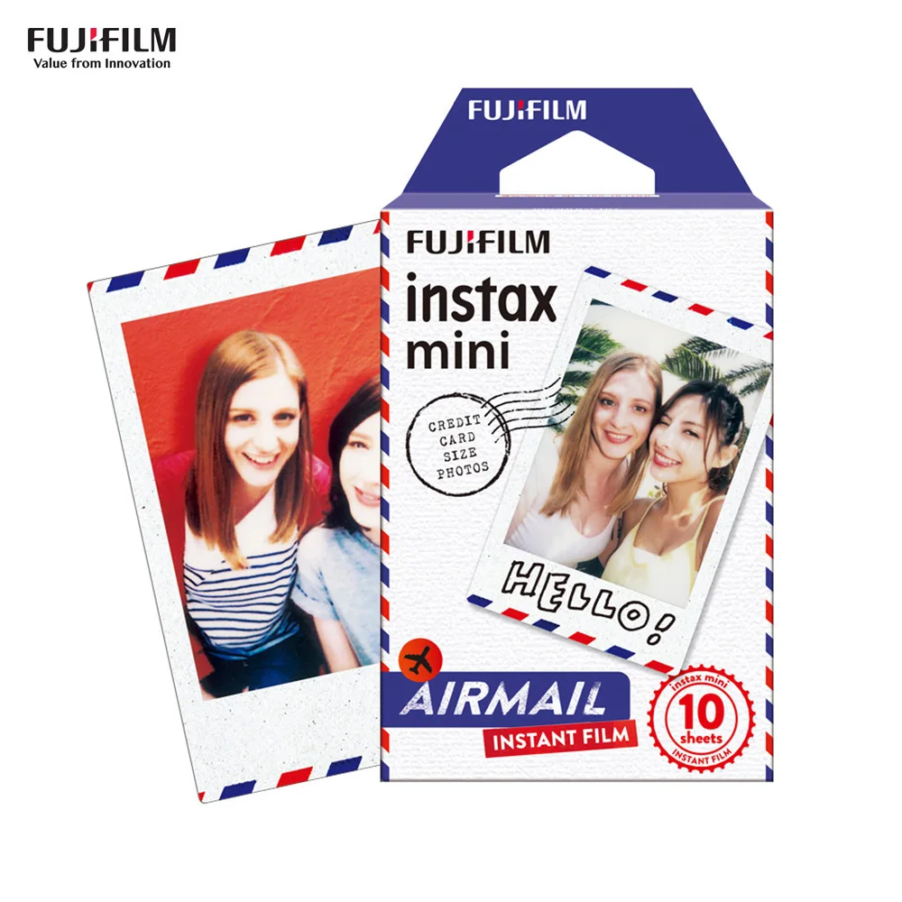 Пленка для мгновенной печати Fujifilm Instax Mini 10 листов фотобумага 9/8/7s/25/50s/70 принтера