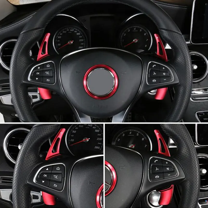 1 пара расширитель переключения руля для Benz A B C E GLE Class W176 W205 W212 W222 W246 C117 W218