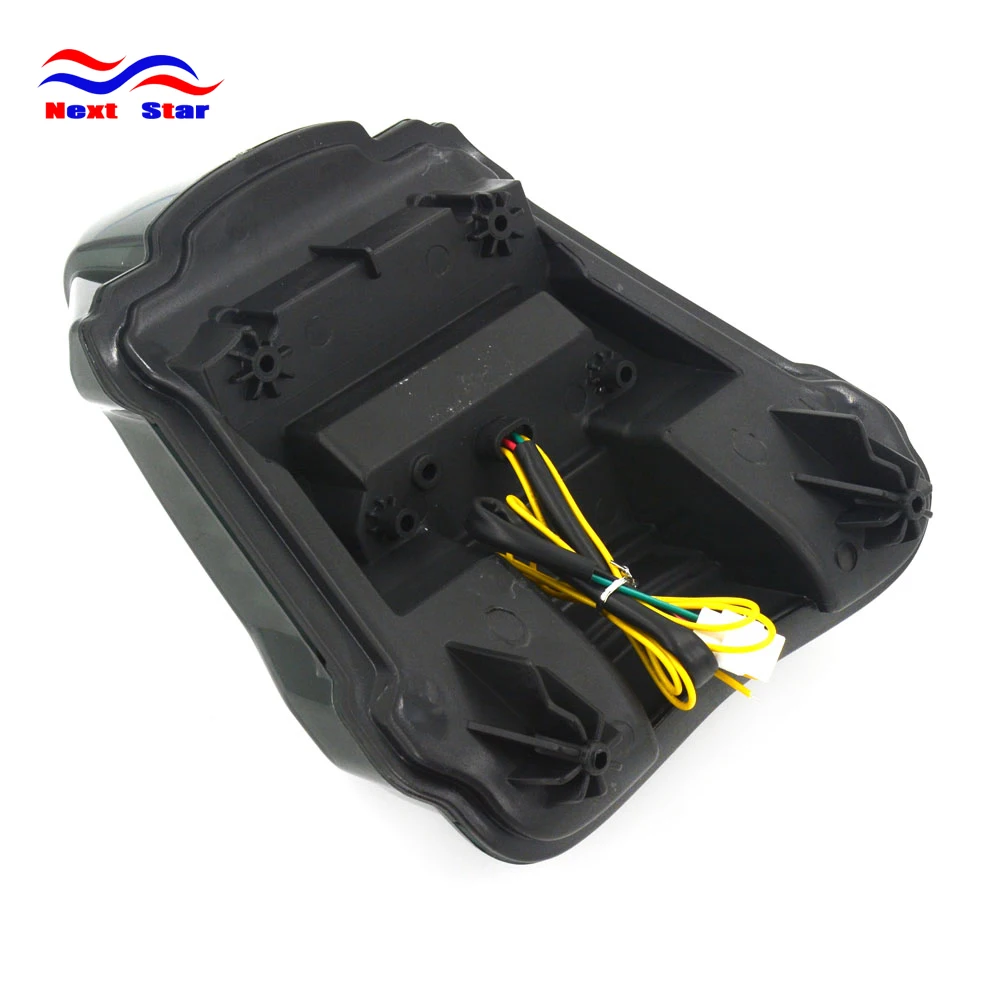 Мотоцикл Черный ABS задний фонарь в сборе для SUZUKI Hayabusa GSX1300R GSXR1300 2008 2009 2010 2011 2012 2013 2014
