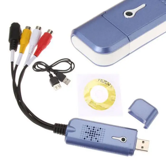 USB 2 0 Видео карта захвата конвертер аудио адаптер устройство для Windows 2000 XP Vista Win7 8 10
