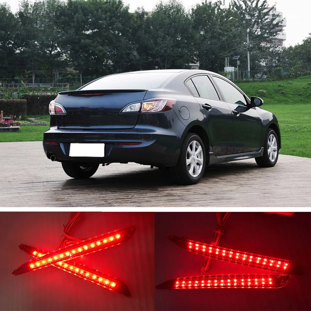Светоотражатель для заднего бампера Mazda 3 Axela Sport 2011 15|Сигнальная лампа| |