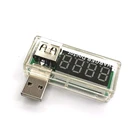 Цифровой USB Мобильный зарядный ток тестер напряжения метр мини USB зарядное устройство Доктор Вольтметр Амперметр