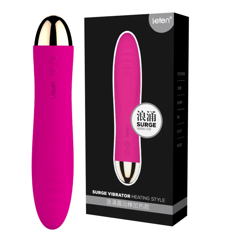 LETEN Vibrator Sex Toys For Woman Power Multi Speed Rechargeable Waterproof Wirelesss Electric Wand Massager with Heat | Красота и