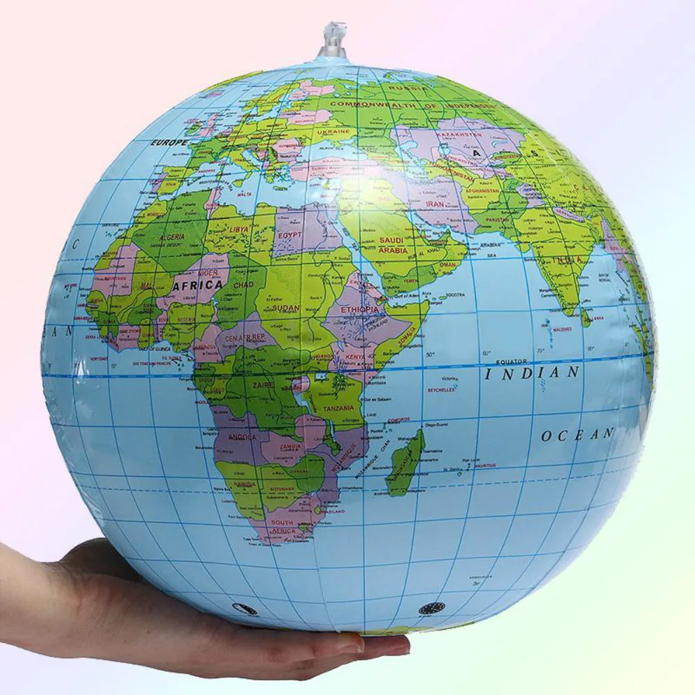 Новый 30 см надувной глобус World Earth карта океана мяч география обучающая игра