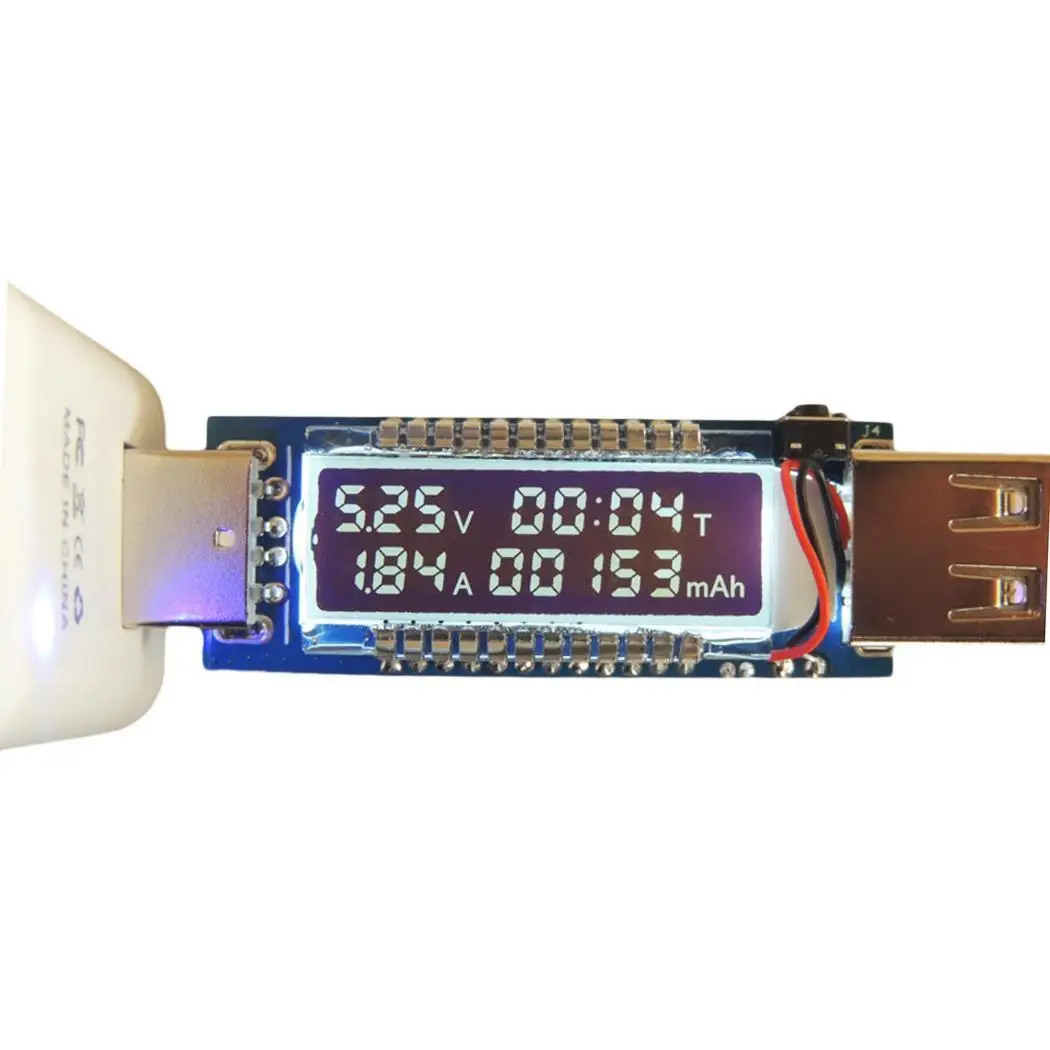 4 0 USB 3A напряжение 99999 мАч цифровой мощность зарядное устройство дисплей мини