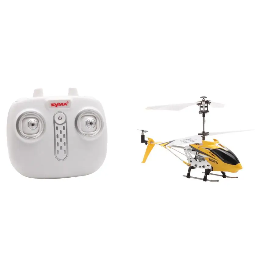 S107H Gyro Metal 2 4G радио 3 5 H Мини вертолет RC дистанционное управление высота удержания