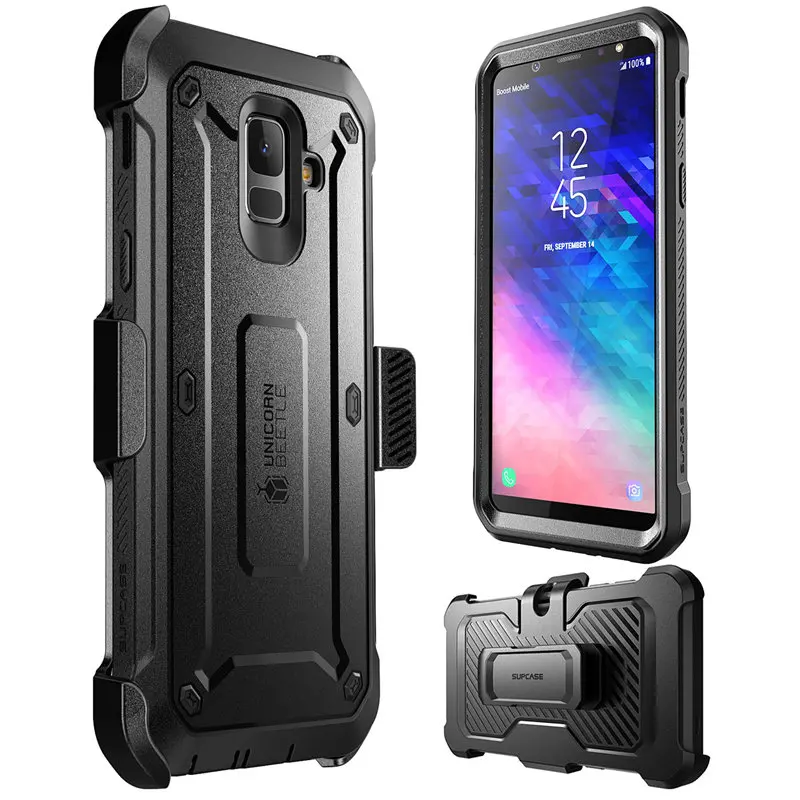 SUPCASE For Samsung Galaxy A6 2018 Case 5.6&quot UB Pro Full-Body Rugged Holster with Built-in Screen Protector NOT Fit Plus | Мобильные