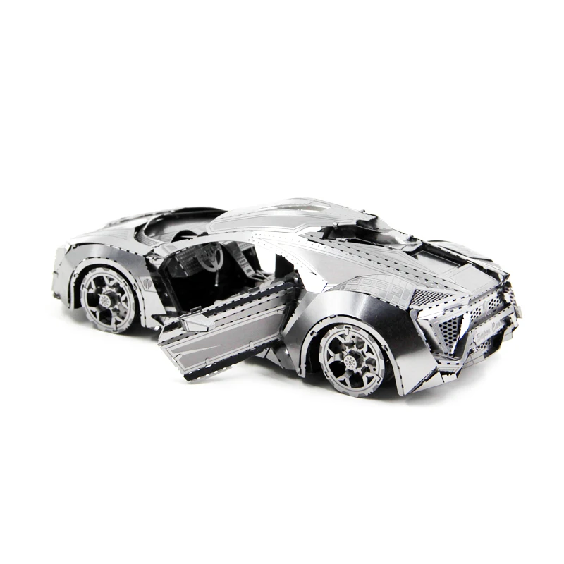 3D металлическая головоломка большого размера спортивный автомобиль DIY