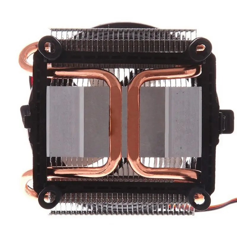PCCOOLER Seven spot Божья коровка V4 cpu Радиатор полная медь 2 тепловая труба для AMD/intel