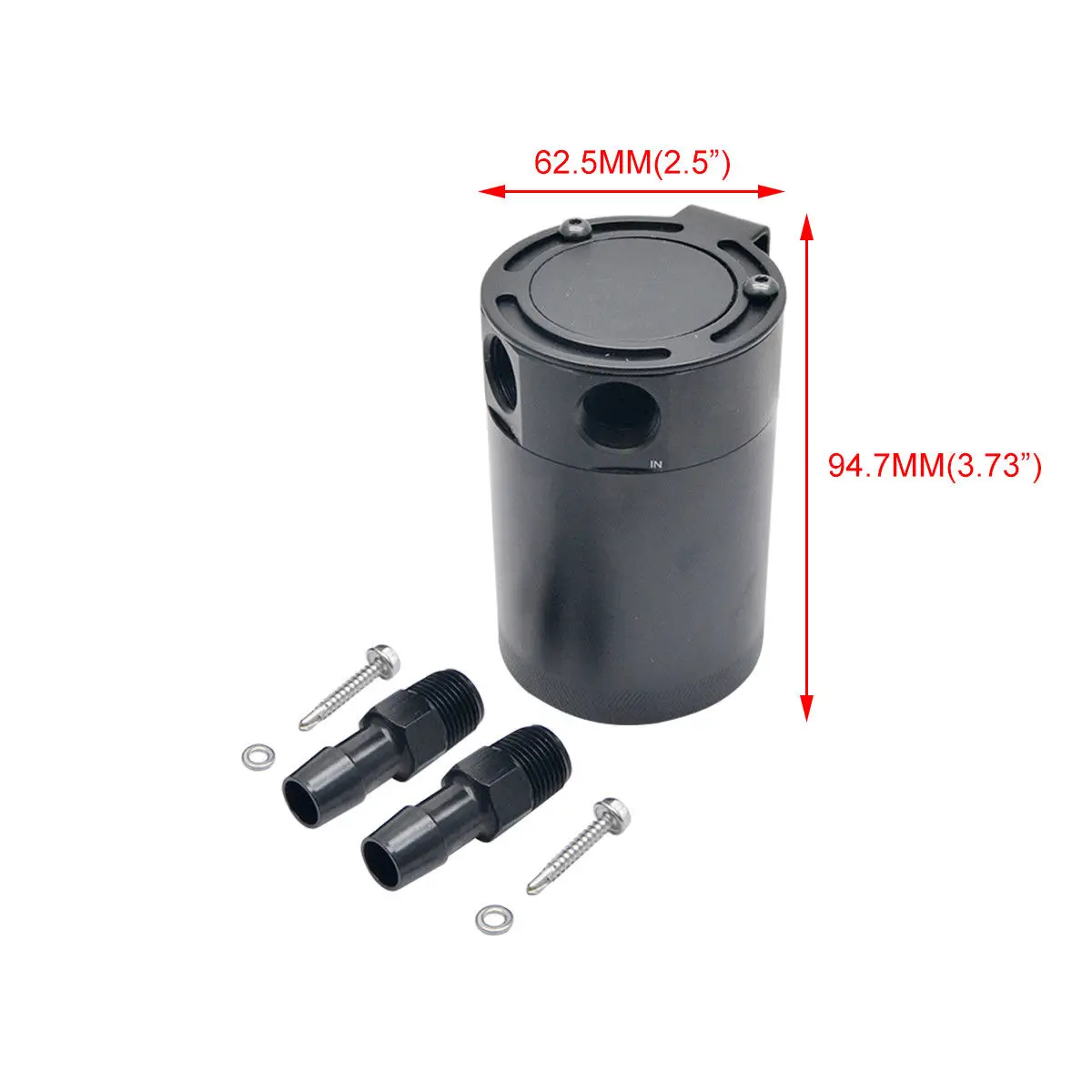 Внутренний маслоуловитель с перегородкой бак 2 портовый сепаратор (большой шип)