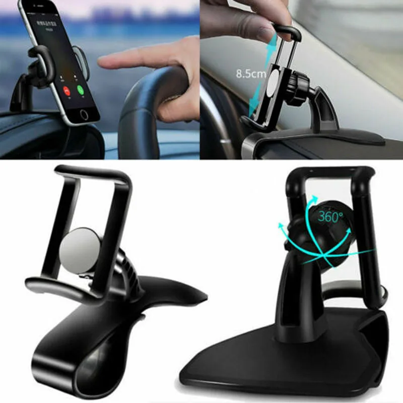 

2019 Brand New Style Car Windshield Mount Universal Mobile Phone Mount Holder 360 Rotation