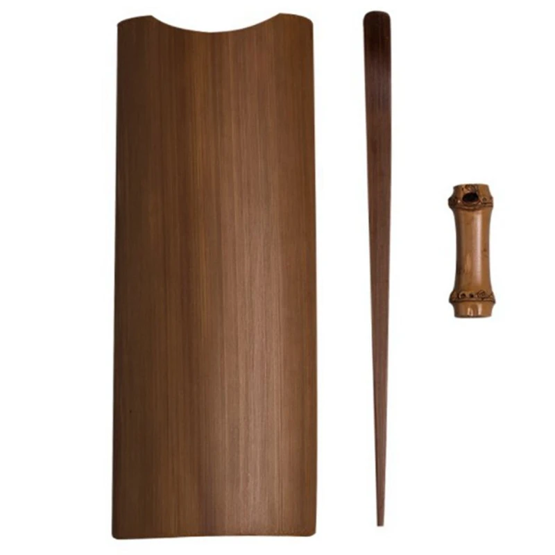 opening promotion-Bamboo Tea Tools Medium Size Ceremony Utensil Set Scoop | Дом и сад