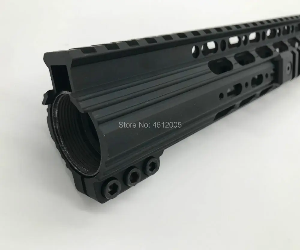 15 дюймов Пикатинни поручни Quad Rail для алюминия одно реечное трубчатое цевье AEG M4 M16
