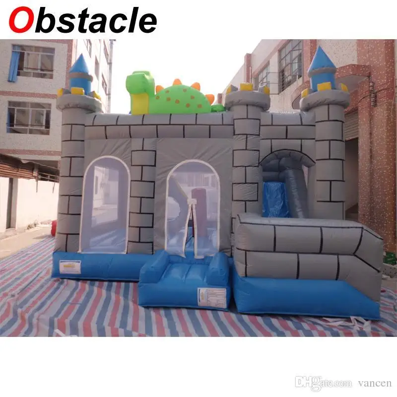

Inflatable bouncer house bouncy castle with slide jumping house slides combo for commercial rental business kids party event