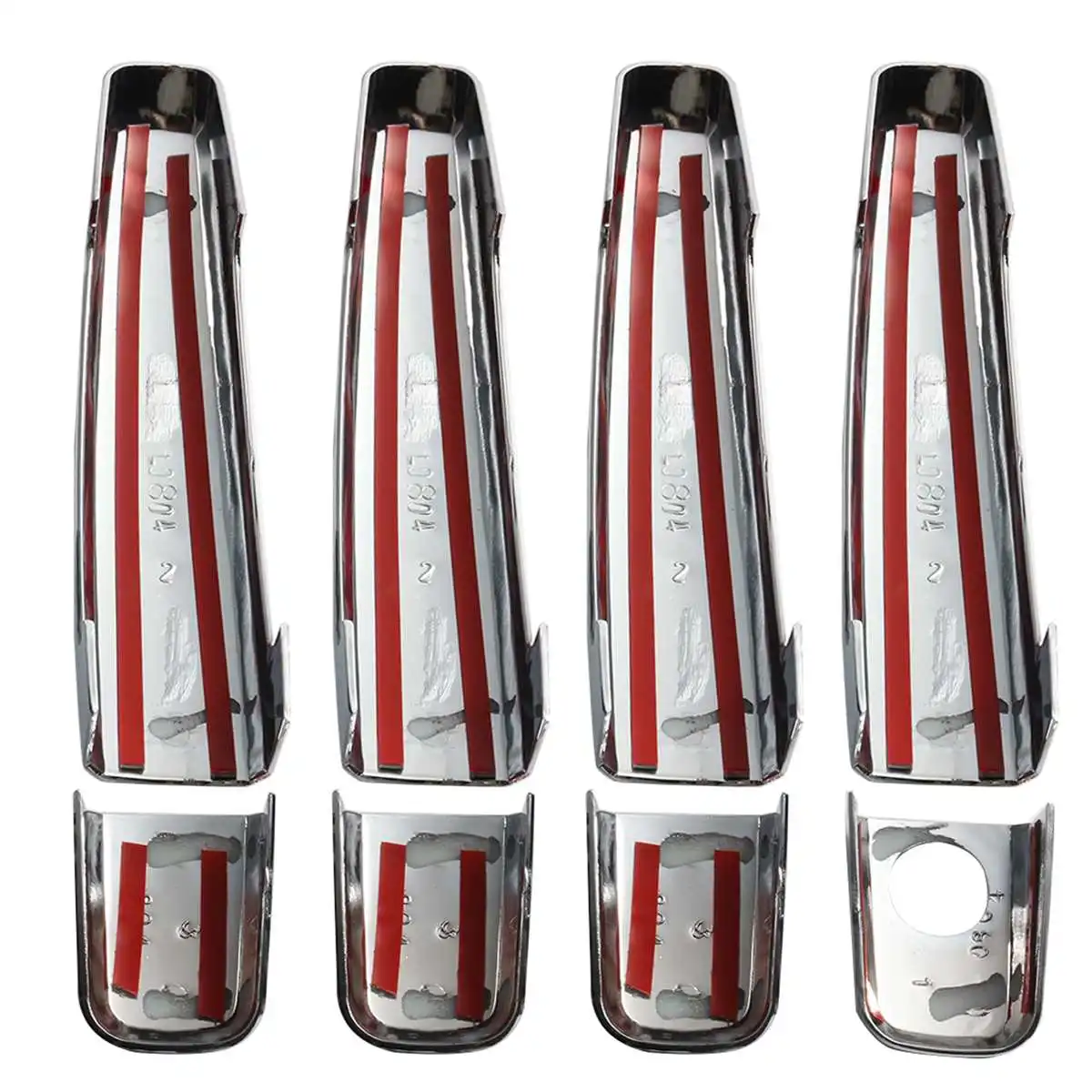 Хромированная 8 шт. накладка на дверные ручки автомобиля для Opel Zafira B Tourer C Chevrolet