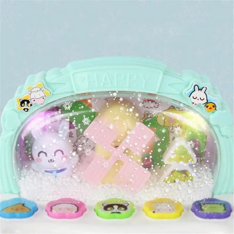 

Hot Sale Musical Instrument Toy Baby Kids Glowing Snowflake Windmill Piano Developmental Music Educational Toys For Children Gif