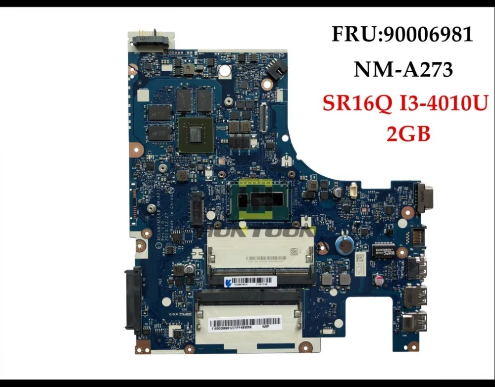 Материнская плата ACLUA/ACLUB высокое качество для Lenovo 90006981 ноутбук материнская FRU: SR16Q