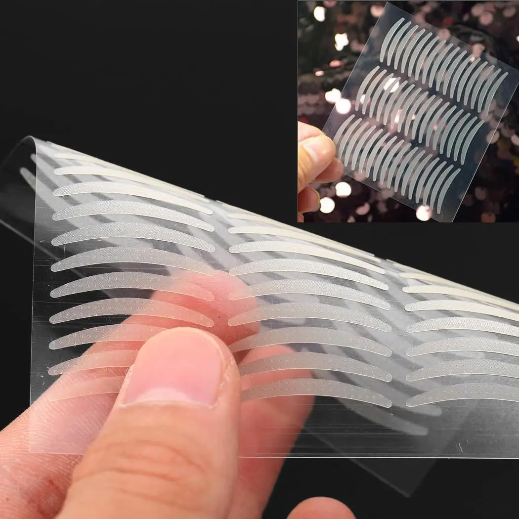 Super Stealth beige non-reflective single eyelid saver double sticker Tape Sticker Invisible Paste Transparent | Красота и здоровье