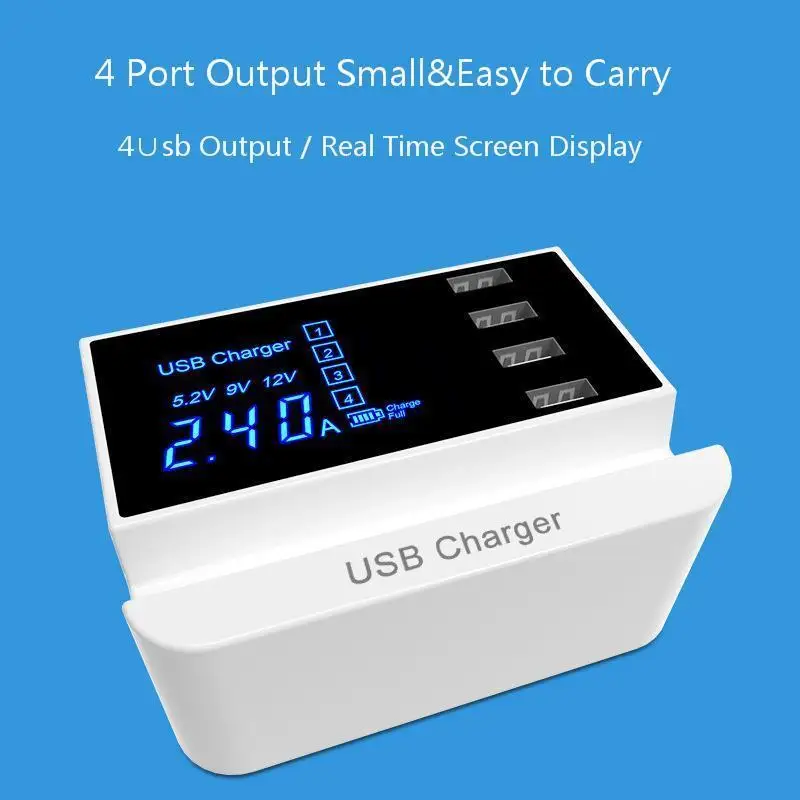 Сетевое зарядное устройство 5 В 4 порта USB а|Зарядные устройства для телефонов| |