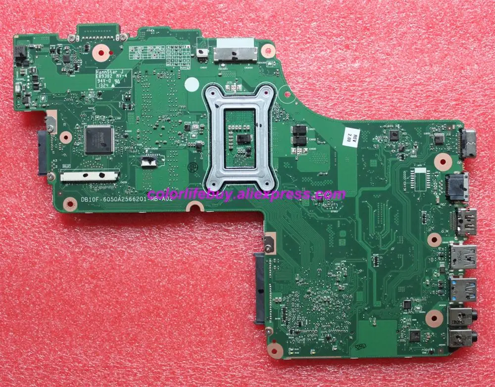 Оригинальная материнская плата V000325050 DB10F-6050A2566201-MB-A02 DDR3 для ноутбука Toshiba C50 C55 C55T |