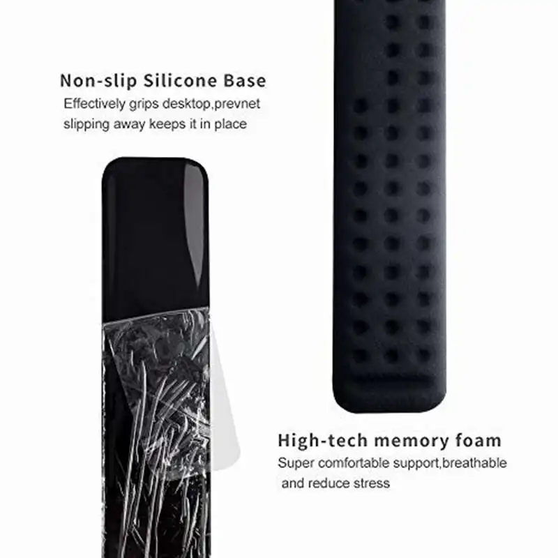 Клавиатура подставка для запястья игровой Tenkeyless Memory Foam поддержка рук офиса