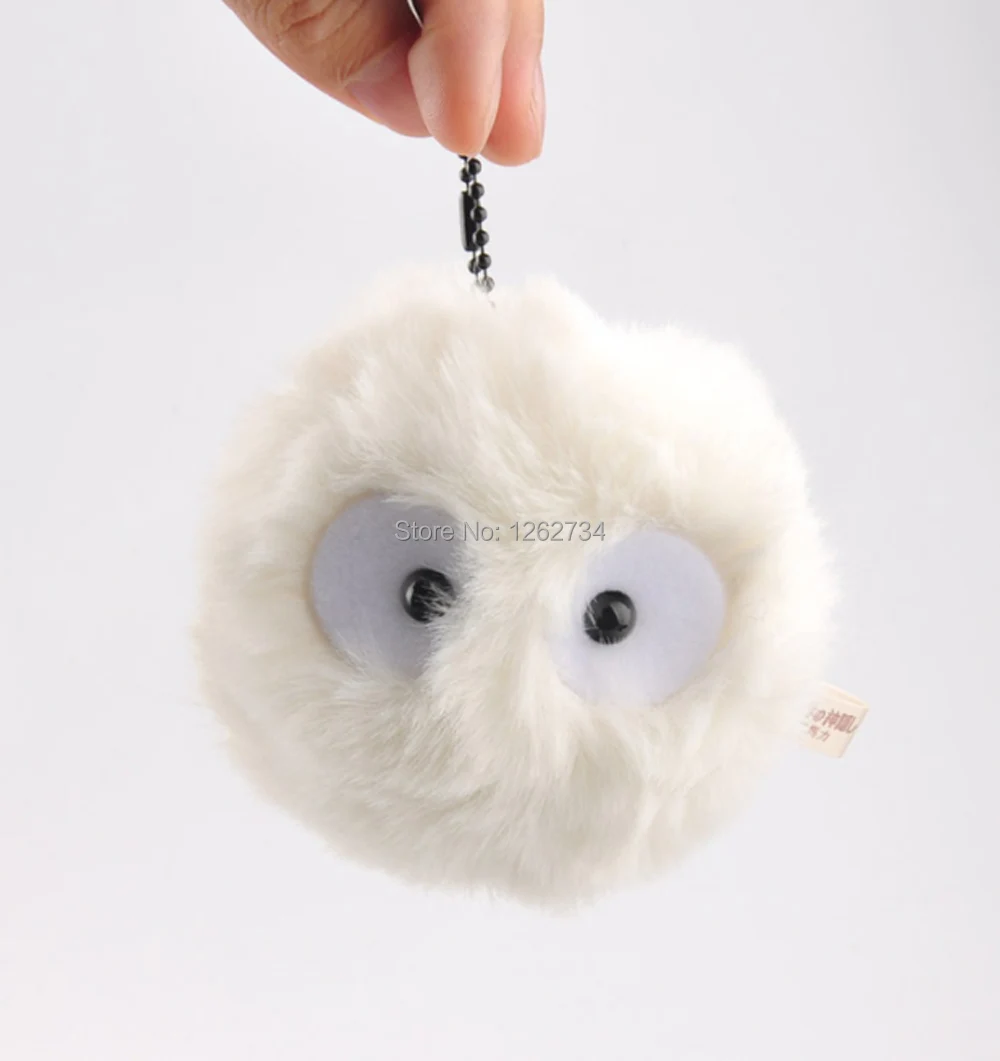 10/Lot Cute 8 Styles My Neighbor Totoro Dust Soot Keychain 8CM Soft Kids Pendant Plush Doll Figure Retail | Игрушки и хобби
