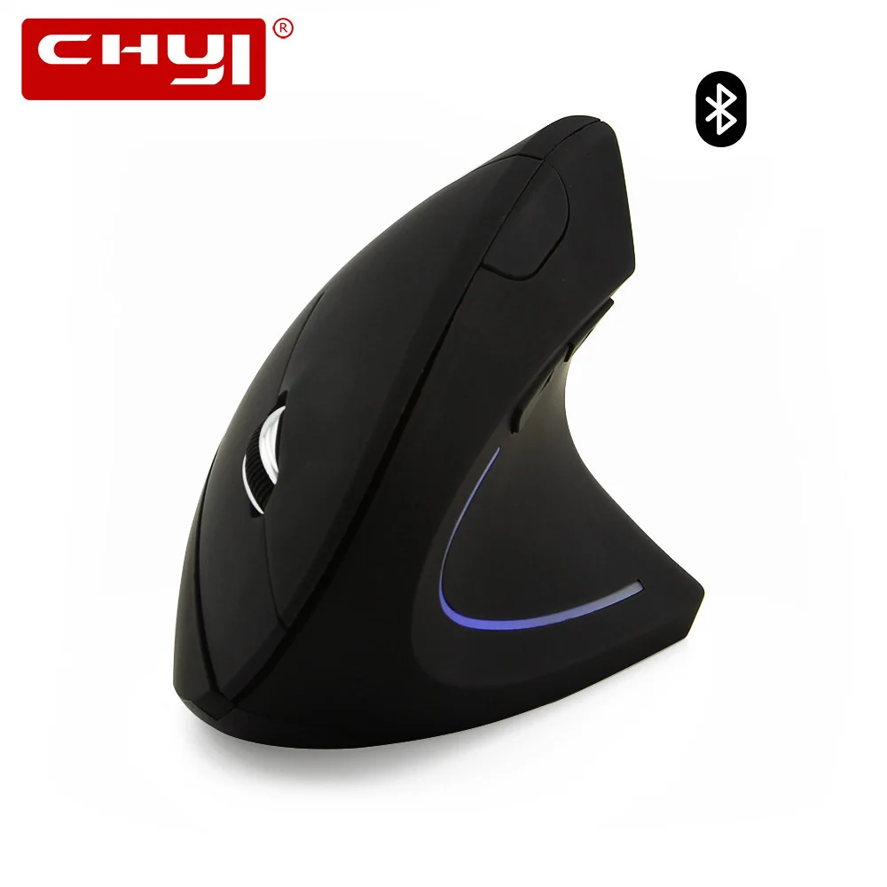 CHYI эргономичная Вертикальная Bluetooth мышь беспроводная 1600 dpi оптическая