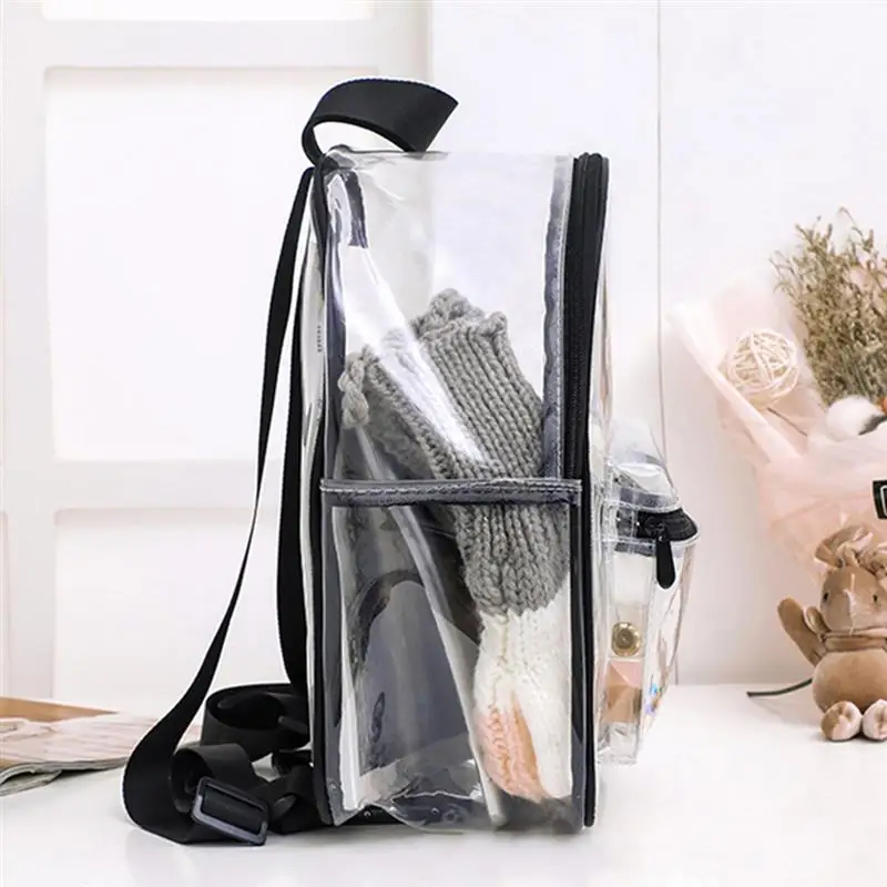 Новый водонепроницаемый женский прозрачный рюкзак для взрослых и студентов