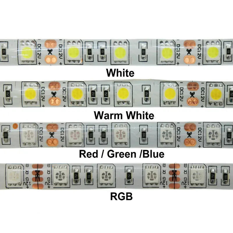 Светодиодный световые полосы 10 м 600 светодиодный IP20/IP65 3528 5050 SMD DC12V