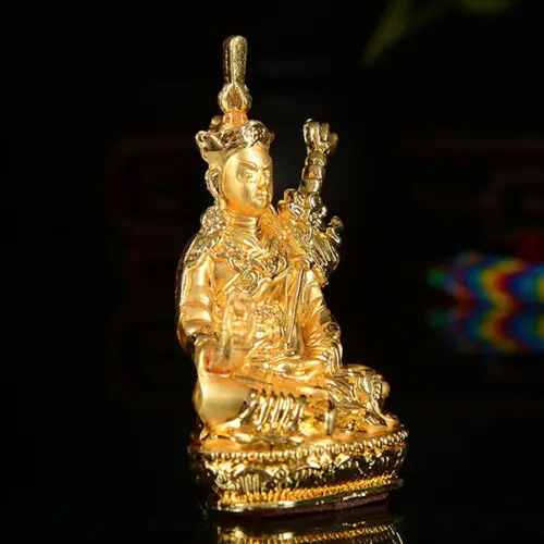 Тибетский сплав буддийский гуру лама Rinpoche падмасамбхава Будда статуя | Дом и сад