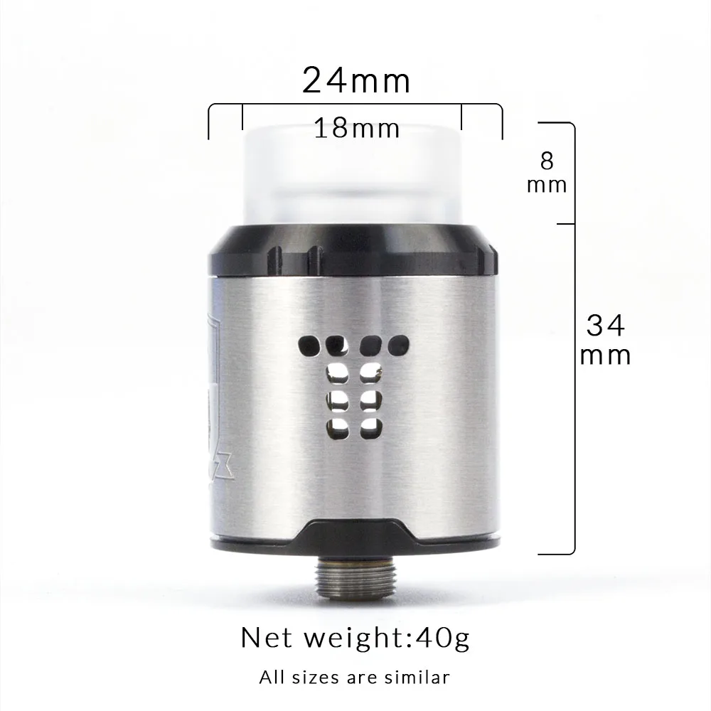 Катушка отец король Падение RDA стиль 810 RTA 3 5 мл емкость 25 мм испаритель бак для