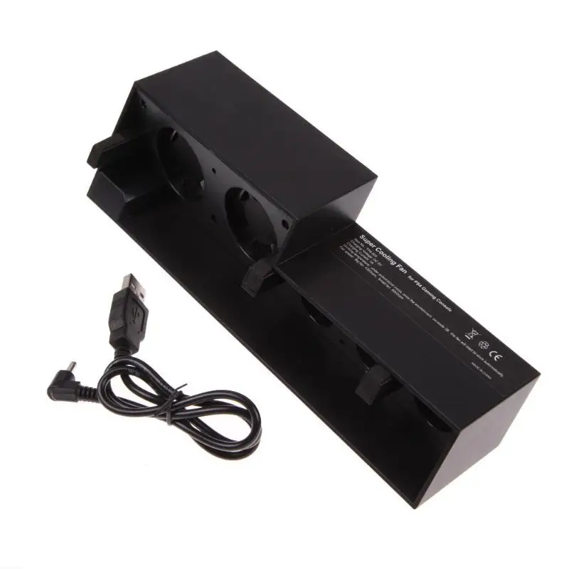 USB внешний турбо Контроль температуры охлаждения 5 Вентилятор Cooler для sony