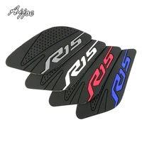 motorcycle tank traction gas pad knee fuel side grips protector for yamaha yzf r15 r15 2017 2018