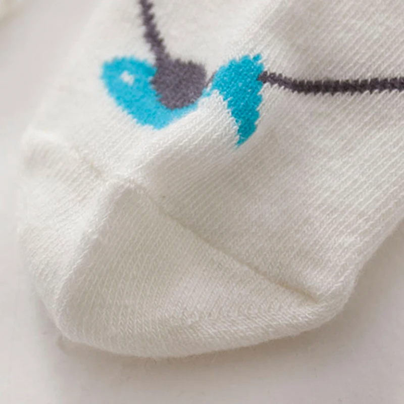 Calcetines Unisex para reci&eacute;n nacidos, medias antideslizantes con dise&ntilde;o de rat&oacute;n/conejito/Tigre, para primavera-4