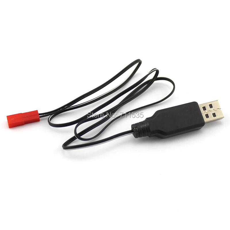 USB кабель для зарядки 3 7 в Штекер JST зарядное устройство с индисветильник защита