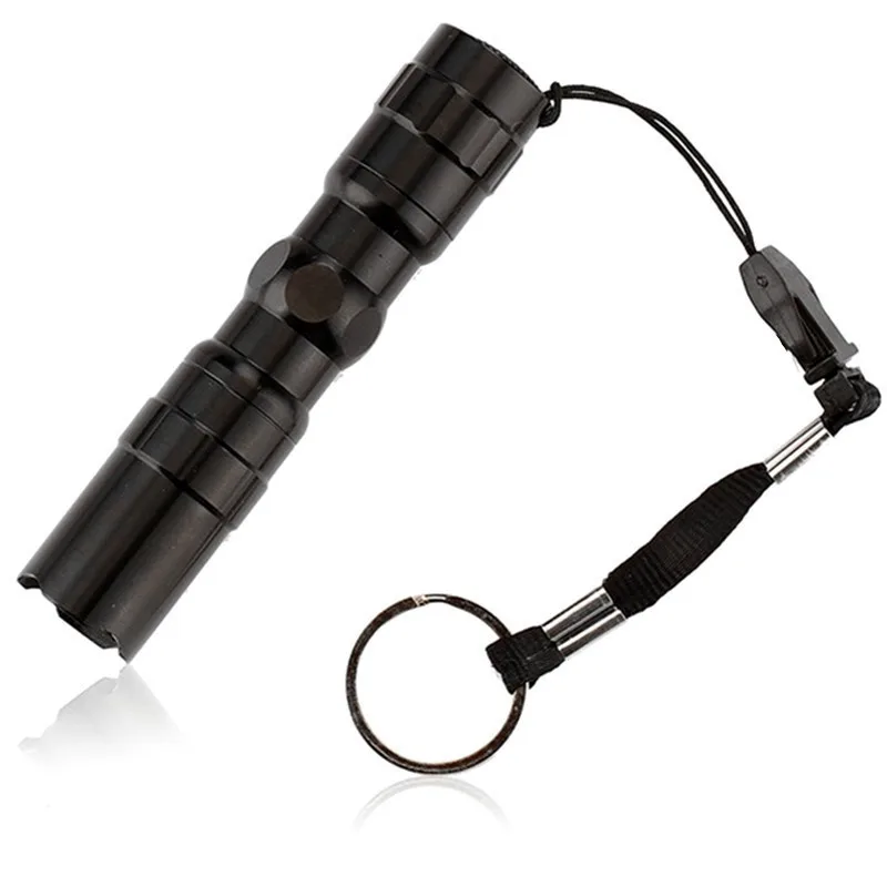 DE. SOUL портативный светодиодный светильник фонарь Zoomable Flash для 18650 или 1xaaa без