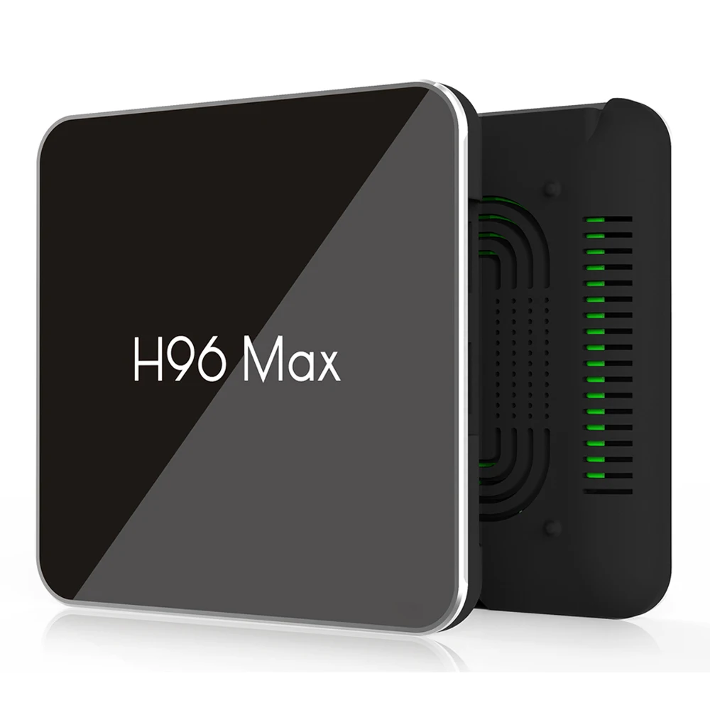 H96 MAX X2 Android 8 1 ТВ BOX Amlogic S905X2 DDR4 4 Гб оперативной памяти 32 встроенной 2 4G Wi Fi 5 ГГц Bluetooth