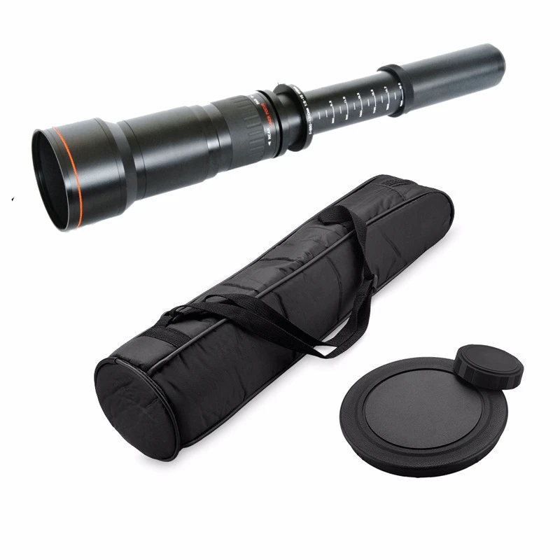 JINTU 650 1300mm f/для детей от 8 до 16 Супер телефото зум объектив для цифровой