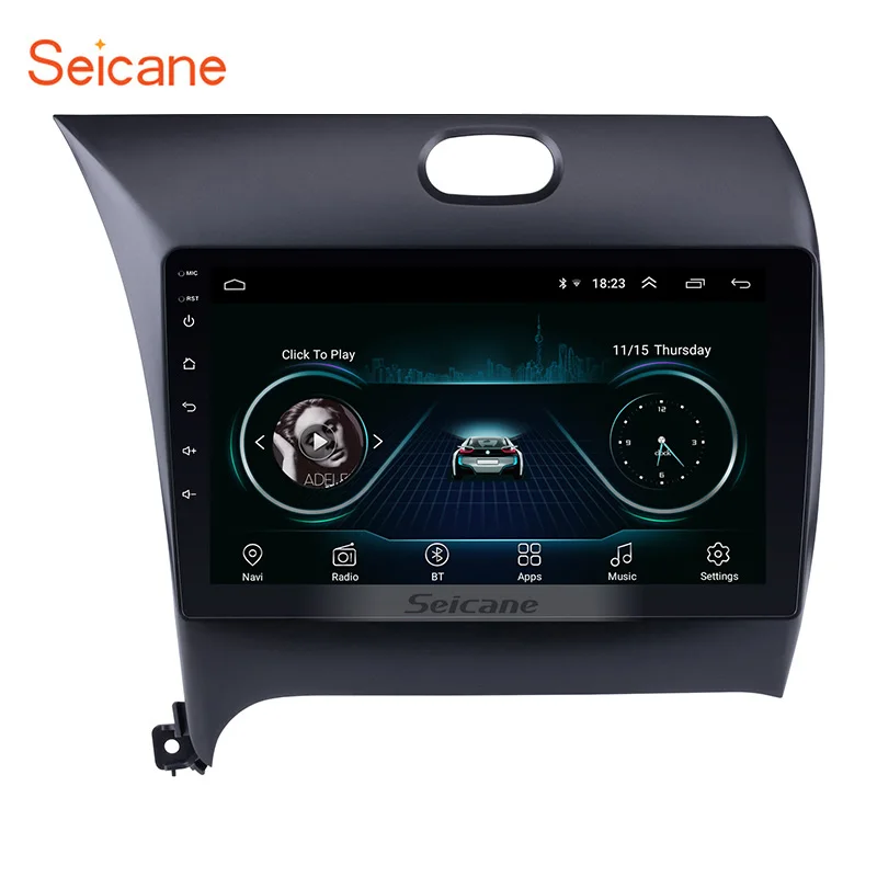Seicane 9 &quot2Din Android 1 GPS мультимедийный плеер Автомобильный радио головное устройство