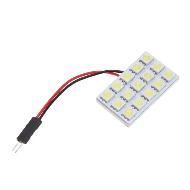 DC 12V 5050 15SMD светодиодный светильник для салона автомобиля панель автомобильный
