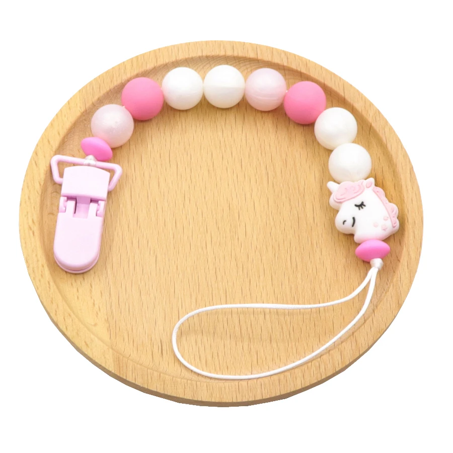 Uxdxu 2019 новый индивидуальный детский зажим для соски милый мультяшный единорог