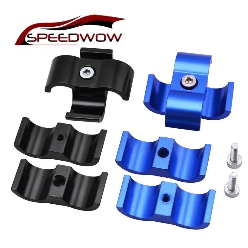 SPEEDWOW 2 шт. AN4 синий/черный 19 мм заготовка топливный водяной шланг турбо