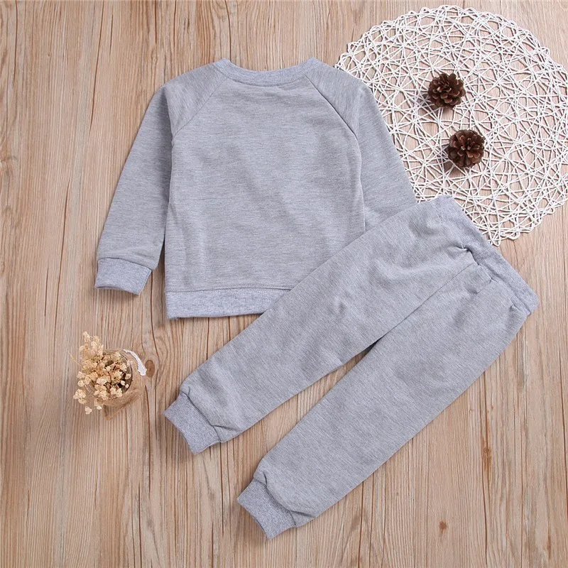 Комплект одежды из 2 предметов для маленьких мальчиков хлопковая одежда с